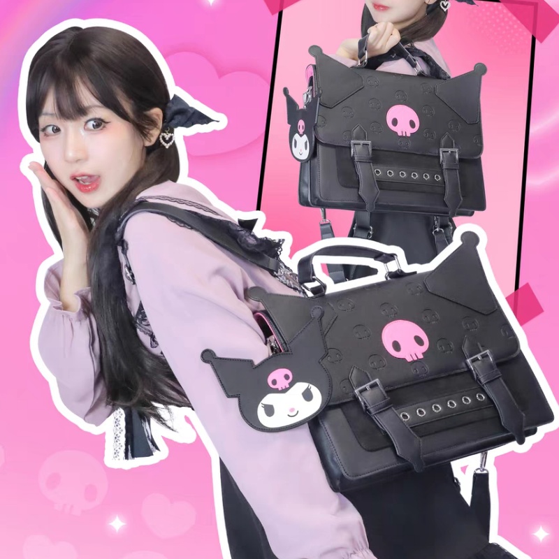 School Backpack Teen - Neue Heiße Kuromi Umhängetasche Neue Kawaii