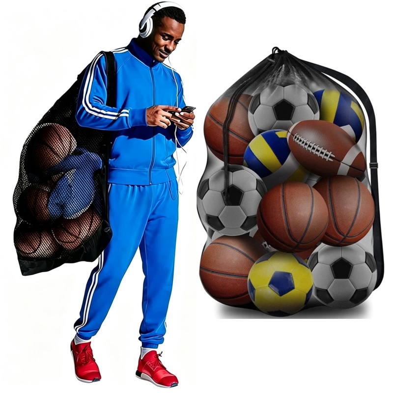 Drawstring Gym Bag - Tragbare Sporttasche mit großem Fassungsvermögen für