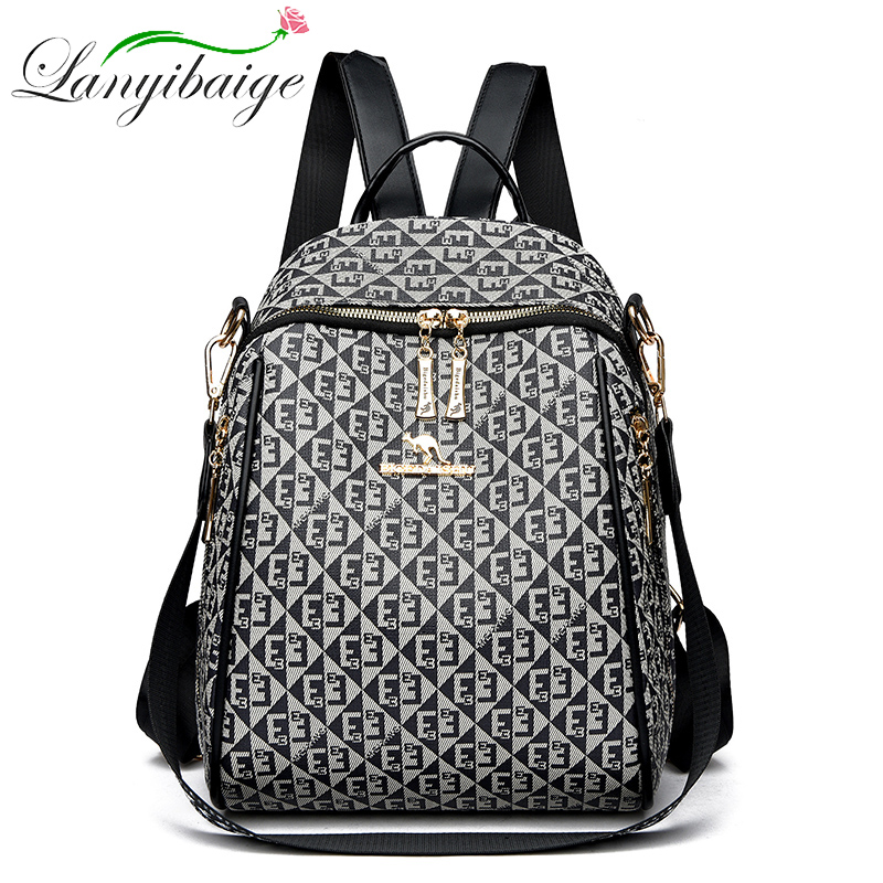 Fashion Backpack Women - 2024 neue Mode Retro Damen Rucksack