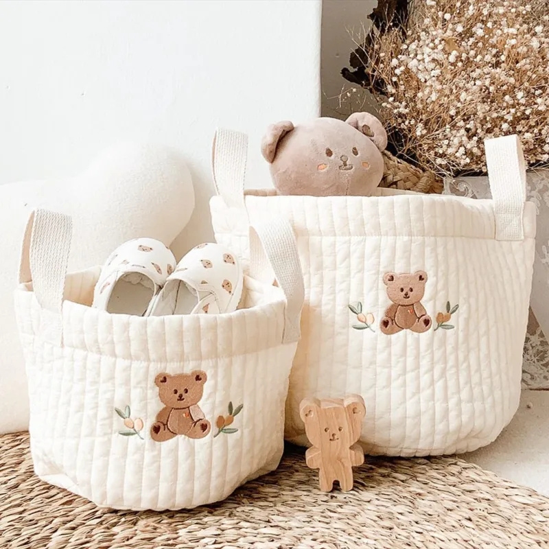 Backpack Diaper Bag - INS Baby Taschen Nette Bär Stickerei