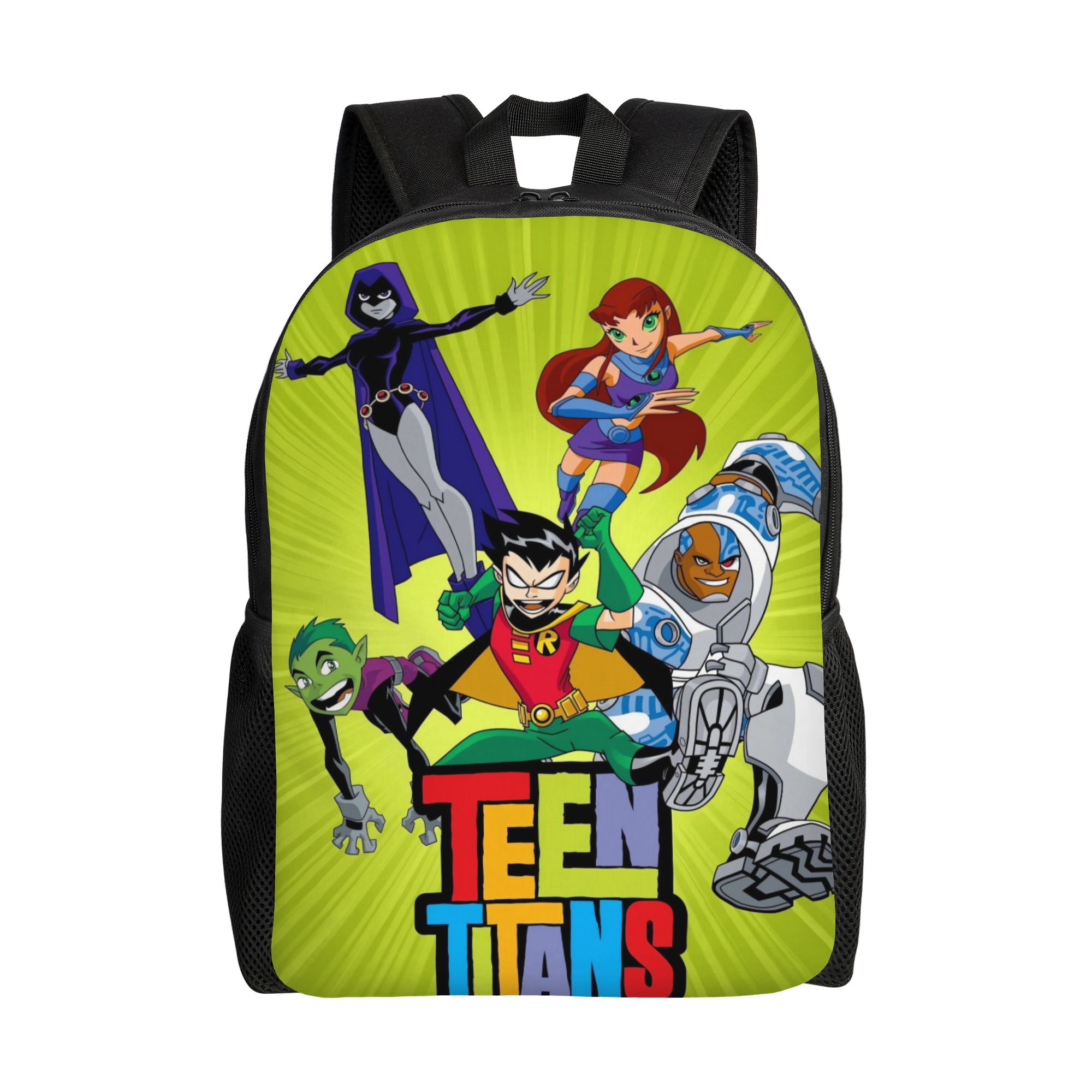 School Backpack Teen - Teen Titans Go Raven's Emoticlones Rucksack,