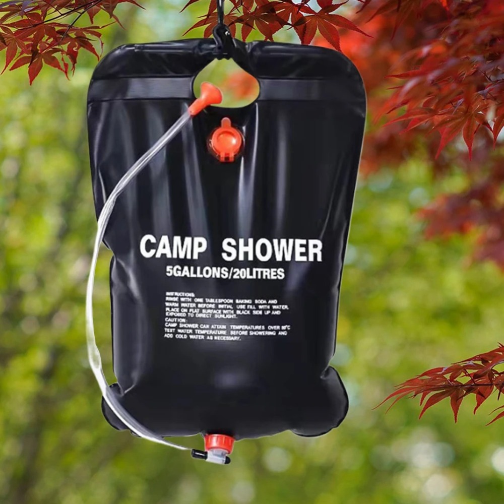 Hydration Pack Outdoor - 20L Tragbare Camping-Duschtasche, Solarheizung, Camping-Duschtasche, Camping-Wasserbeutel
