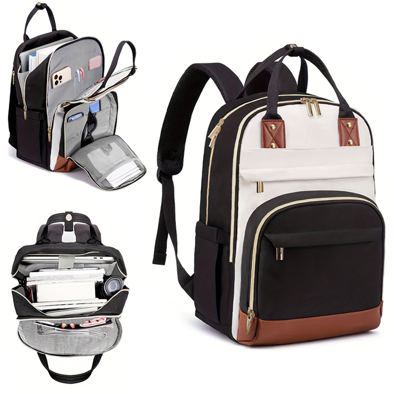 Fashion Backpack Women - Von Fluggesellschaften entwickelter, verstellbarer Schultergurt, mehrfarbiger