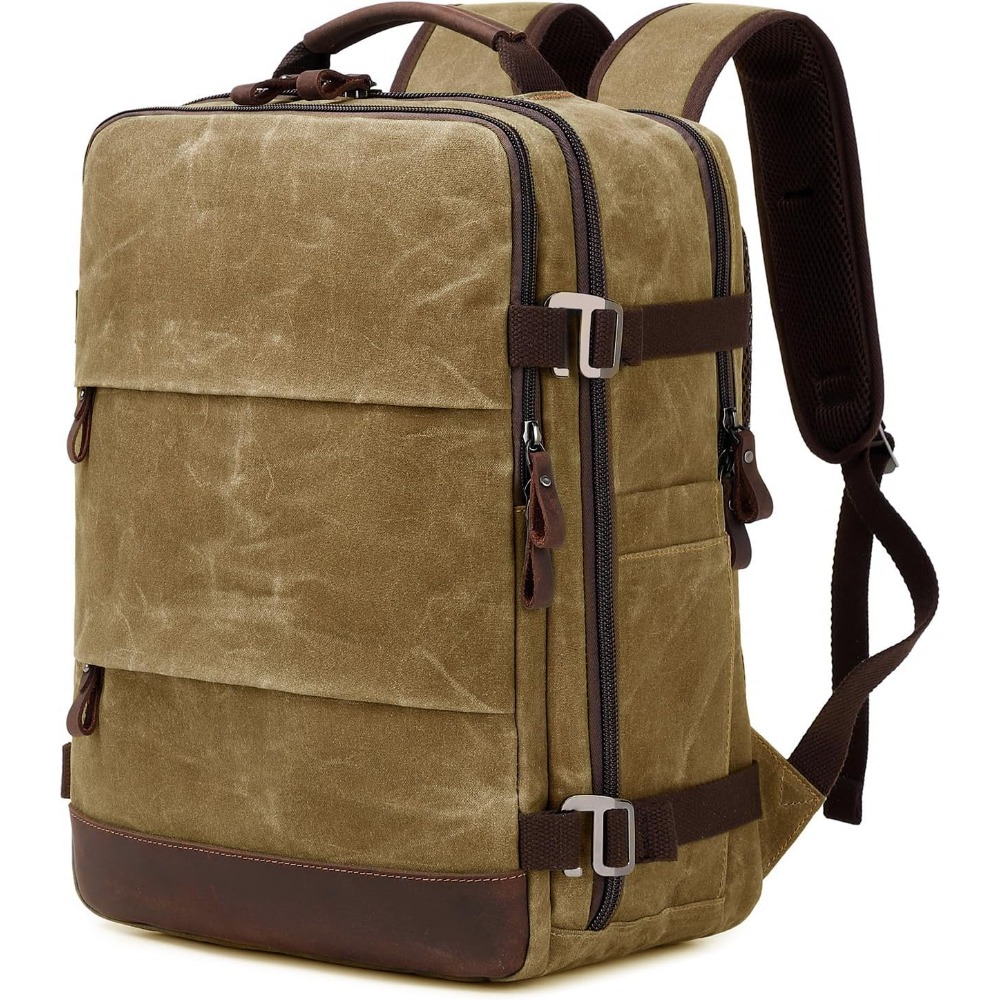 Canvas Backpack Casual - Reiserucksack für Herren - Handgepäck, Flugtauglich,