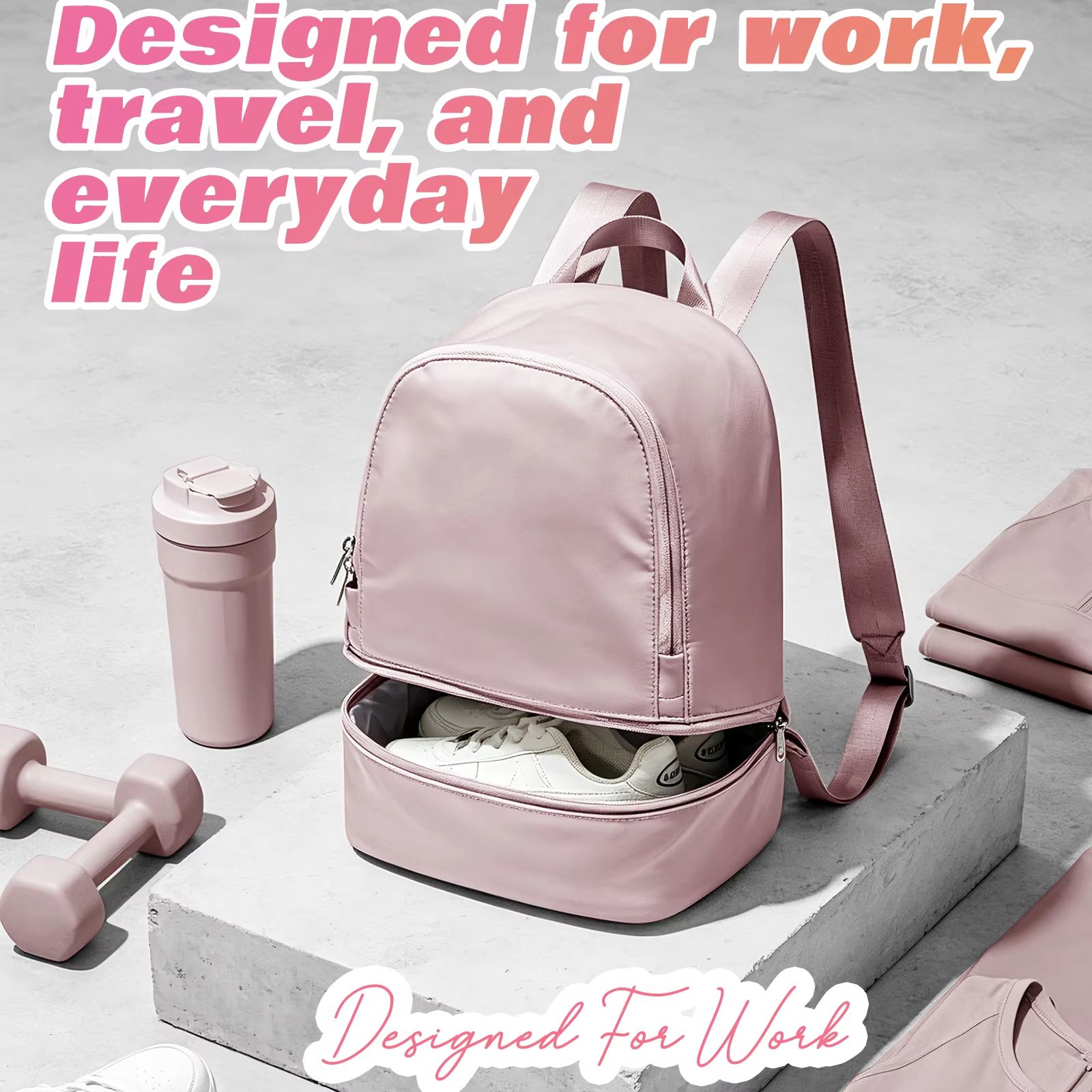 Fashion Backpack Women - Tasche für Damen, kleiner Sportrucksack mit