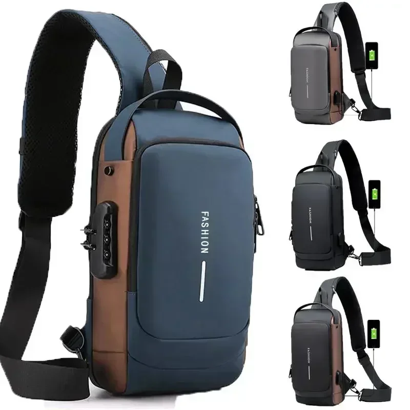 Travel Backpack Anti Theft - Wasserdichter Diebstahlschutz-Rucksack für Herren, Umhängetasche mit