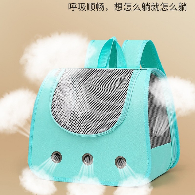 Foldable Backpack Small - Faltbare Atmungsaktive Haustiertasche Tragbare Katzen- und