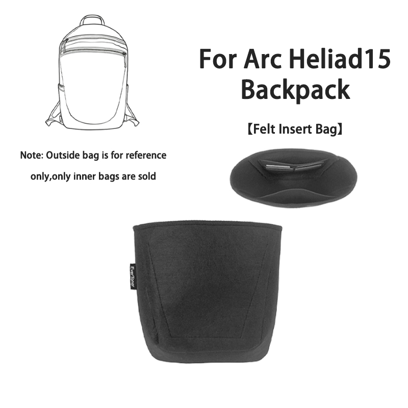 Backpack Insert Organizer - EverToner Innentaschen-Organizer mit Filzeinsatz, passend für