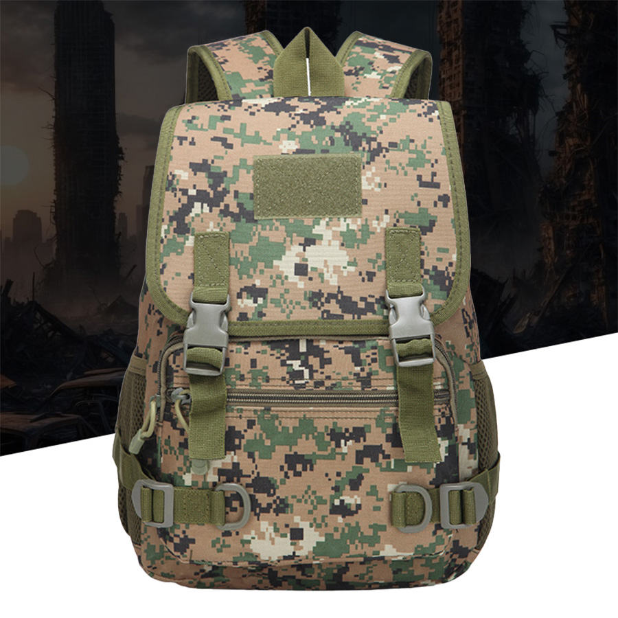 Rucksack Military Style - Militärischer Schulrucksack, Outdoor-Camping-Trainingsrucksack für Militärbegeisterte, CS