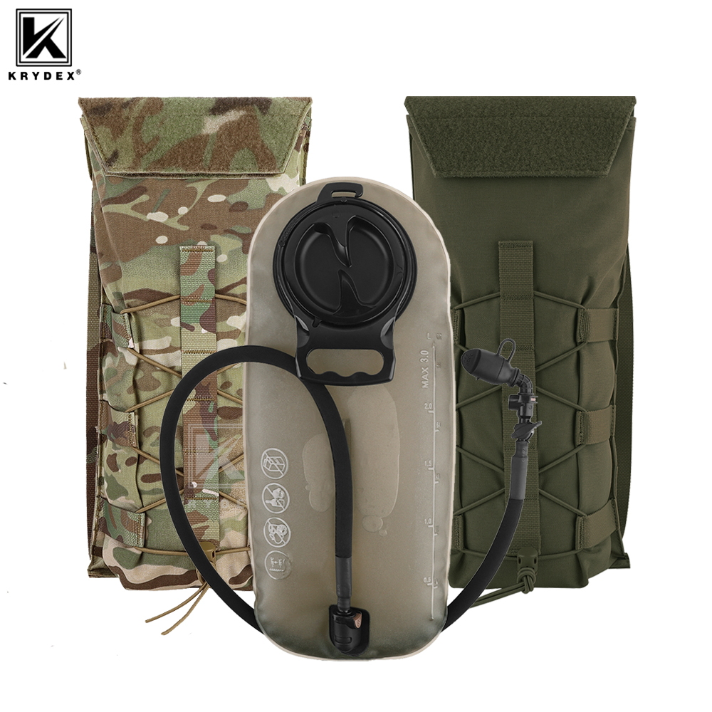 Hydration Pack Outdoor - KRYDEX Taktische 3L Trink Molle Pack
