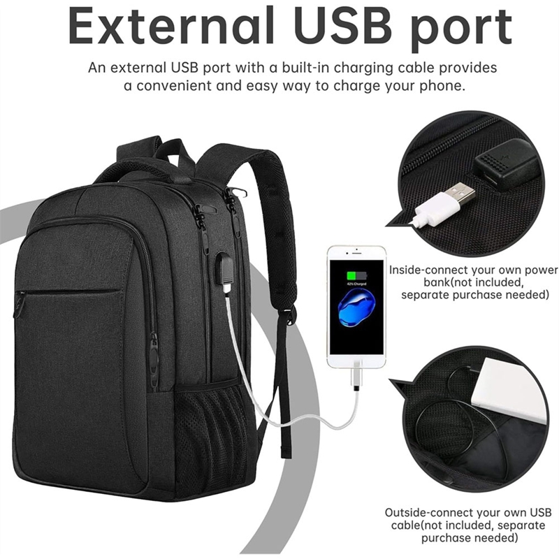 Großer Reise-Laptop-Rucksack,  – Travel Backpack Anti Theft Bewertung und Preis