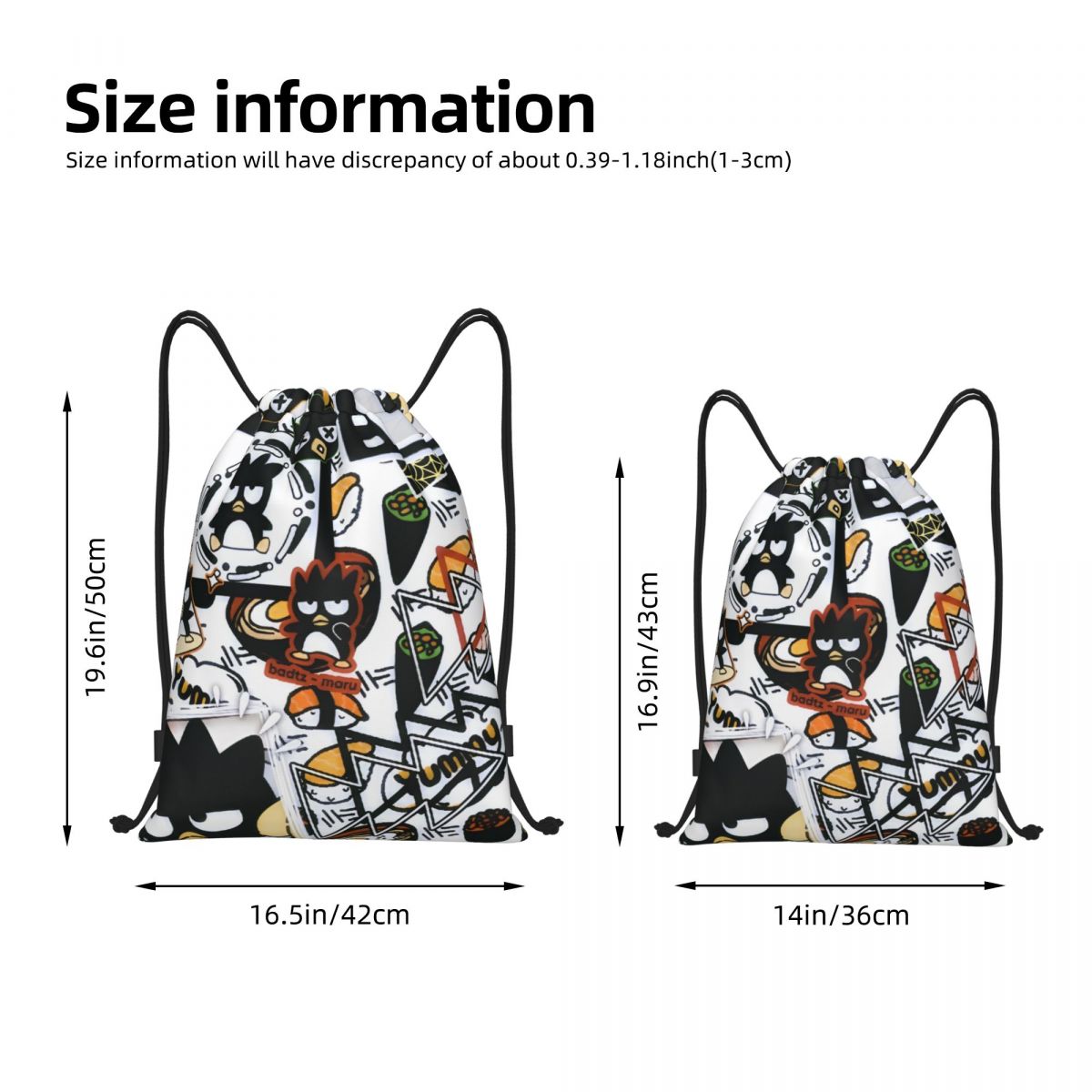 Niedlicher Cartoon-Pinguin Bad – Drawstring Gym Bag Bewertung und Preis