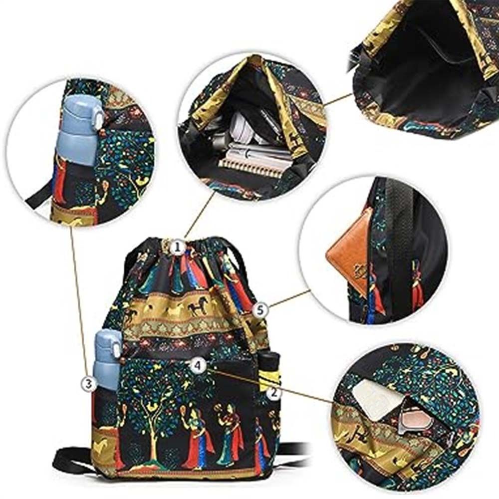 Kordel zug faltbar große Kapaz – Drawstring Gym Bag Bewertung und Preis