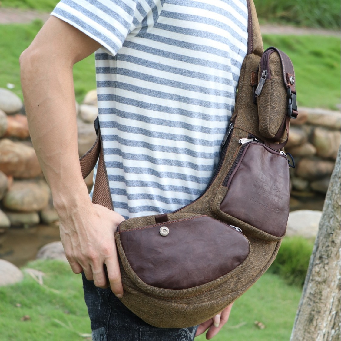 Herren Crossbody-Rucksack Slin – Sling Backpack Shoulder Bewertung und Preis