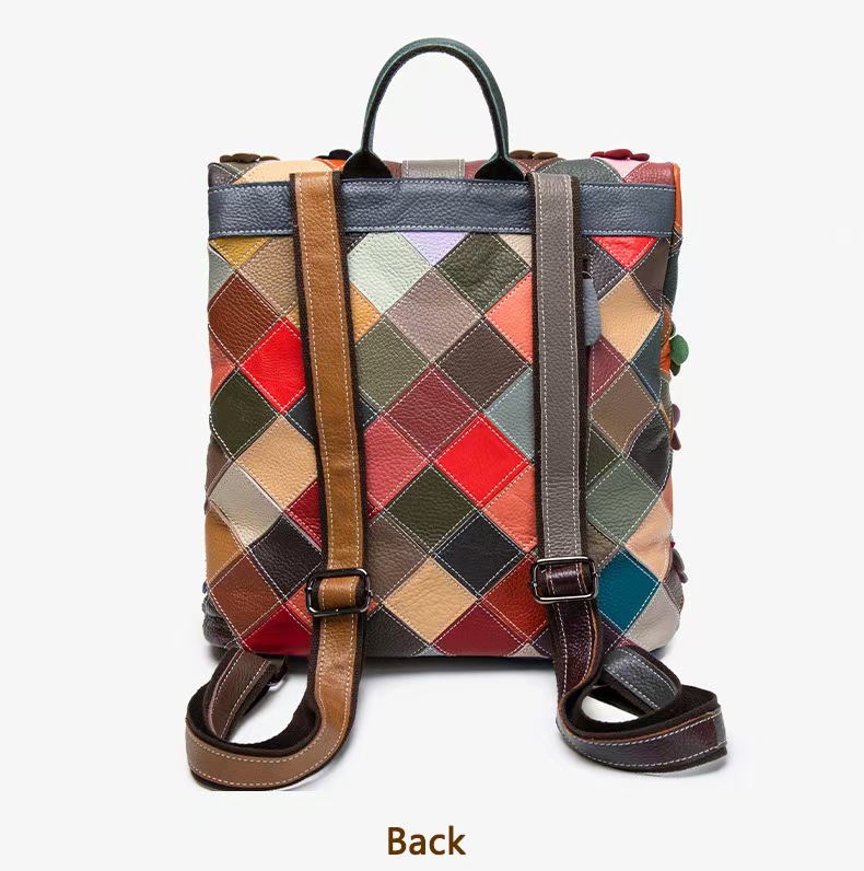 Vintage Damen Echtleder-Rucksa – Fashion Backpack Women Bewertung und Preis