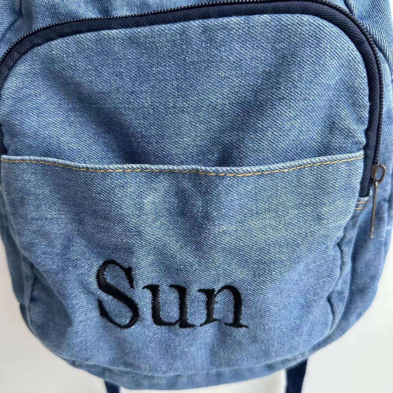 Denim Rucksack Mädchen neue St – Canvas Backpack Casual Bewertung und Preis