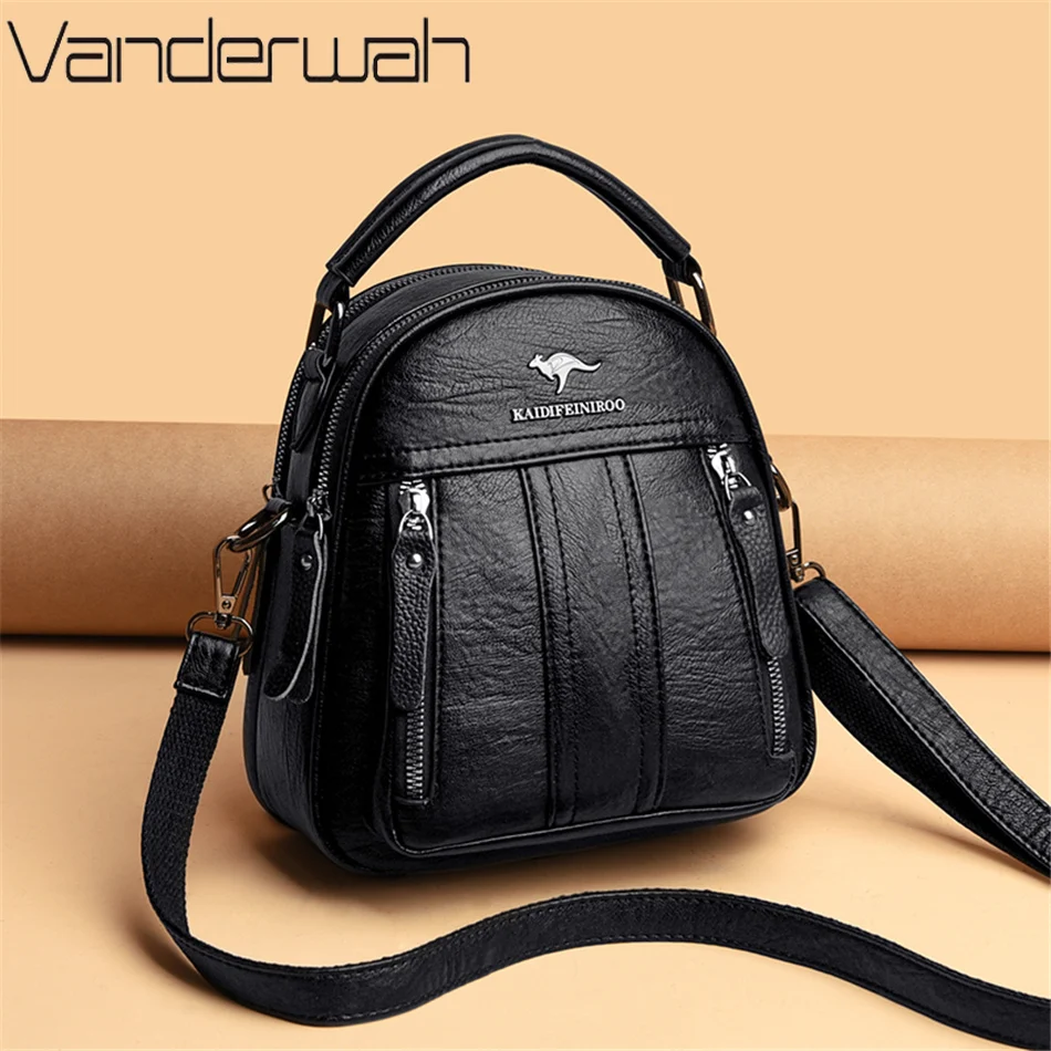 4-in-1-Lederrucksäcke, multifu – Mini Backpack Purse Bewertung und Preis