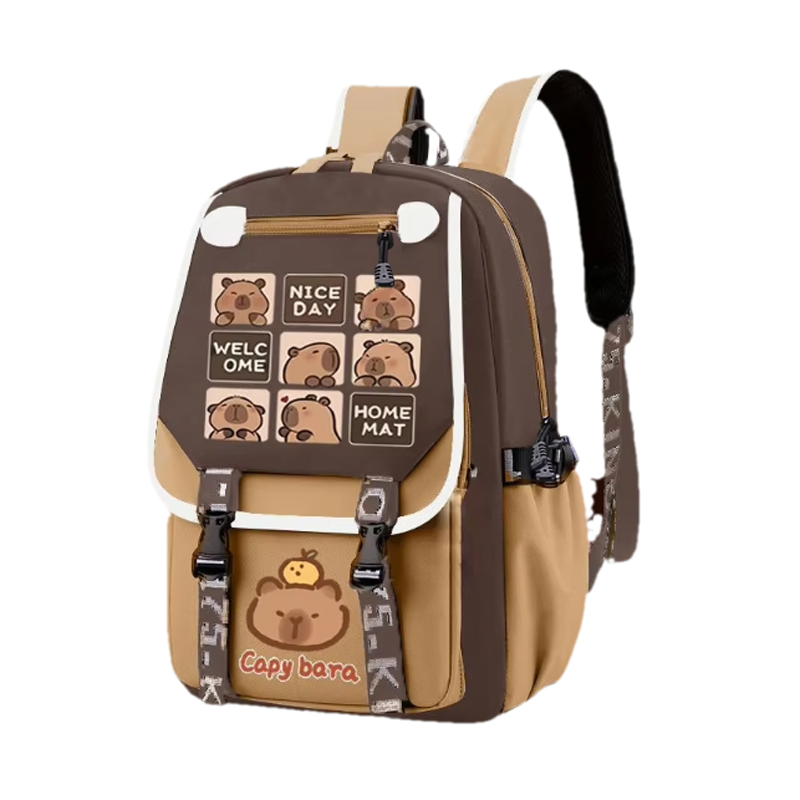 Kawaii Capybara Stilvoller Kha – School Backpack Teen Bewertung und Preis