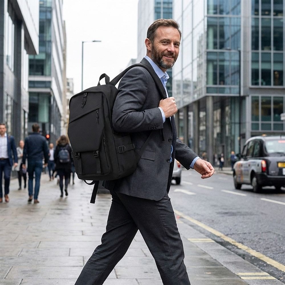 Moderner Business-Herrenrucksa – Canvas Backpack Casual Bewertung und Preis