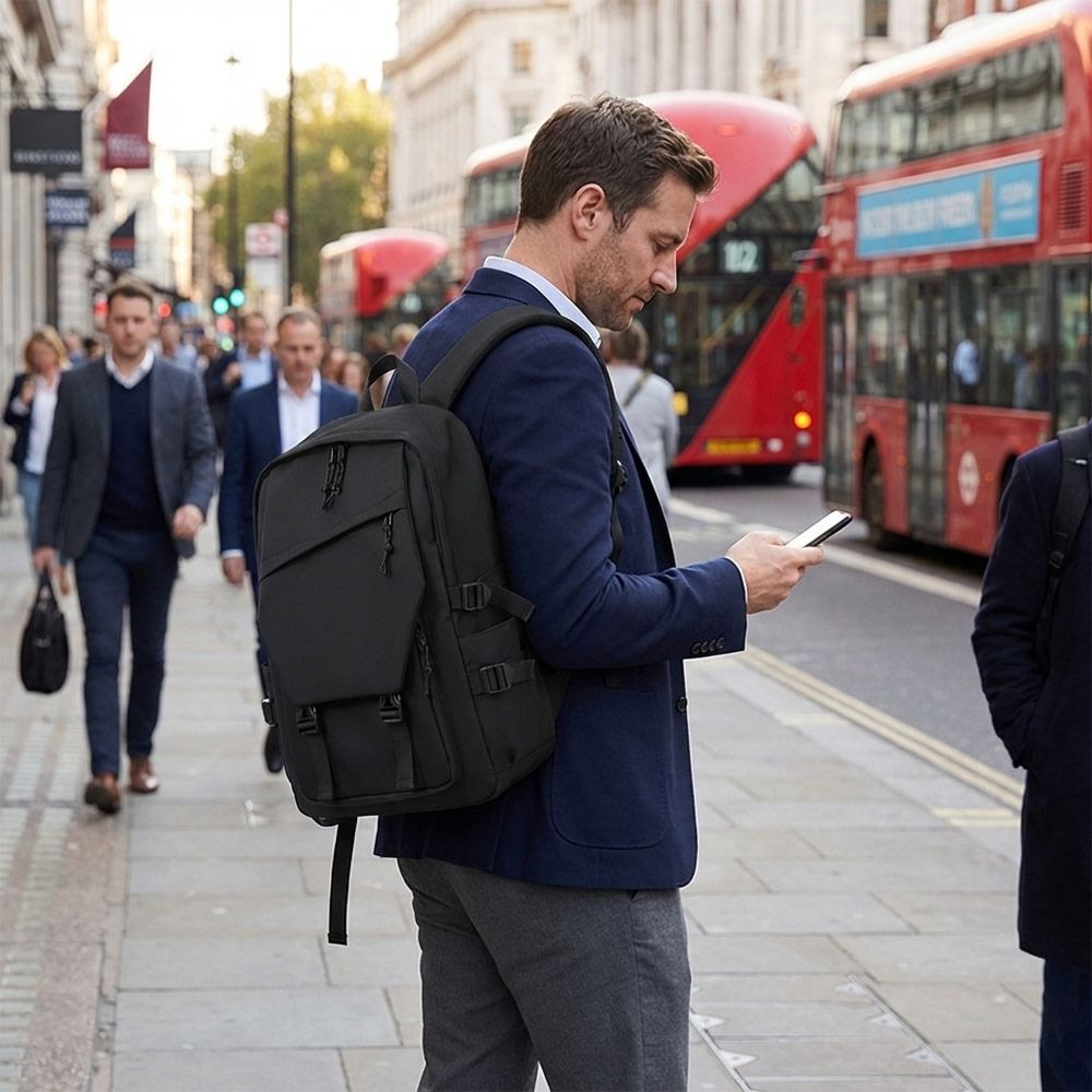 Moderner Business-Herrenrucksa – Canvas Backpack Casual Bewertung und Preis