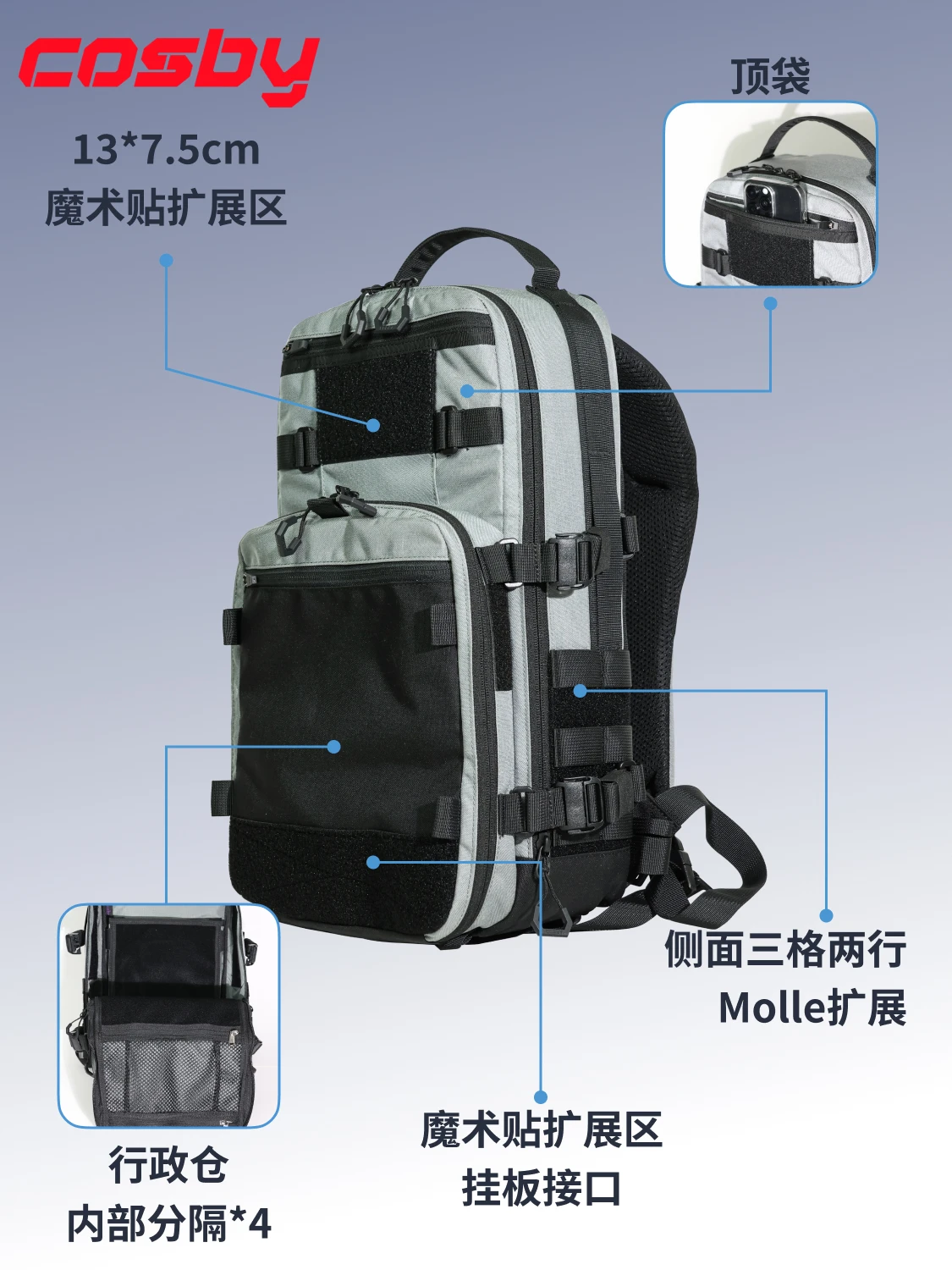 COSBY Säureregen-Funktionsruck – Urban Backpack Tactical Bewertung und Preis