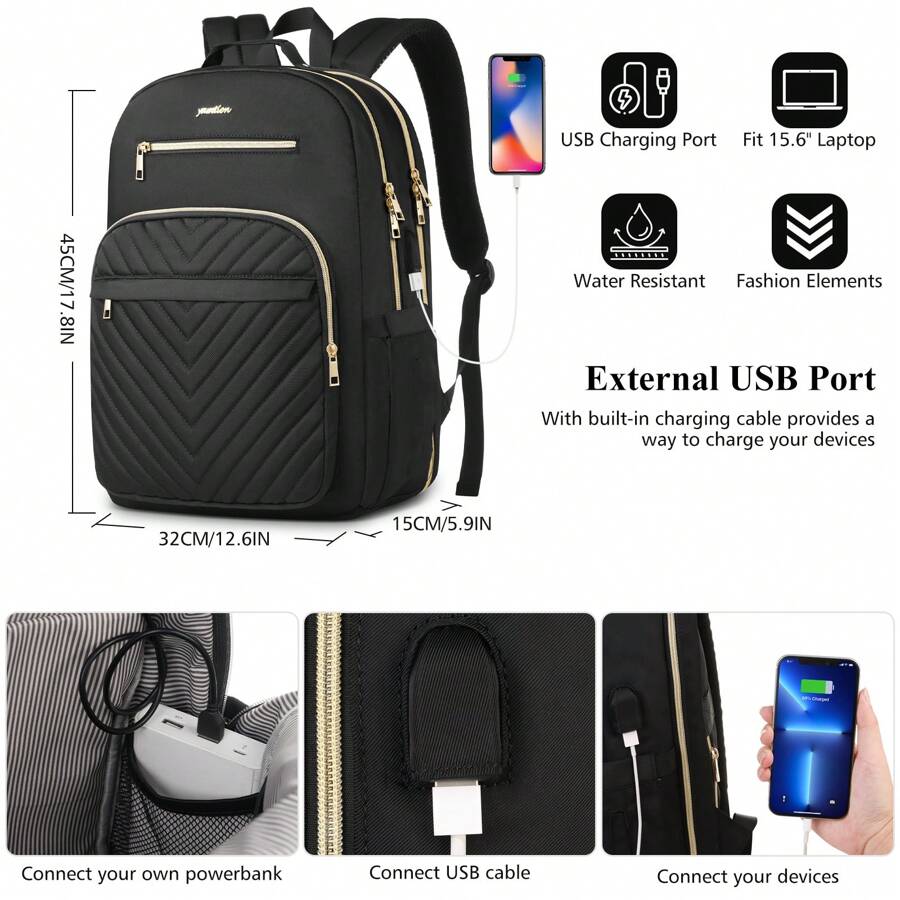 Laptop-Rucksack für Damen, Sch – School Backpack Teen Bewertung und Preis