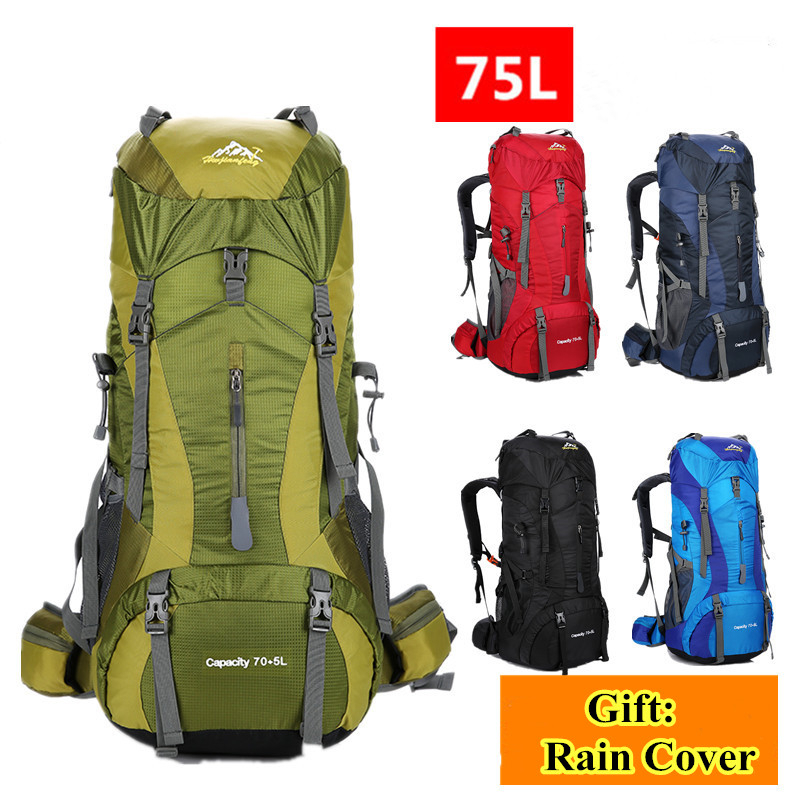 75L Männer Frauen Outdoor Wand – Rain Cover Backpack Bewertung und Preis