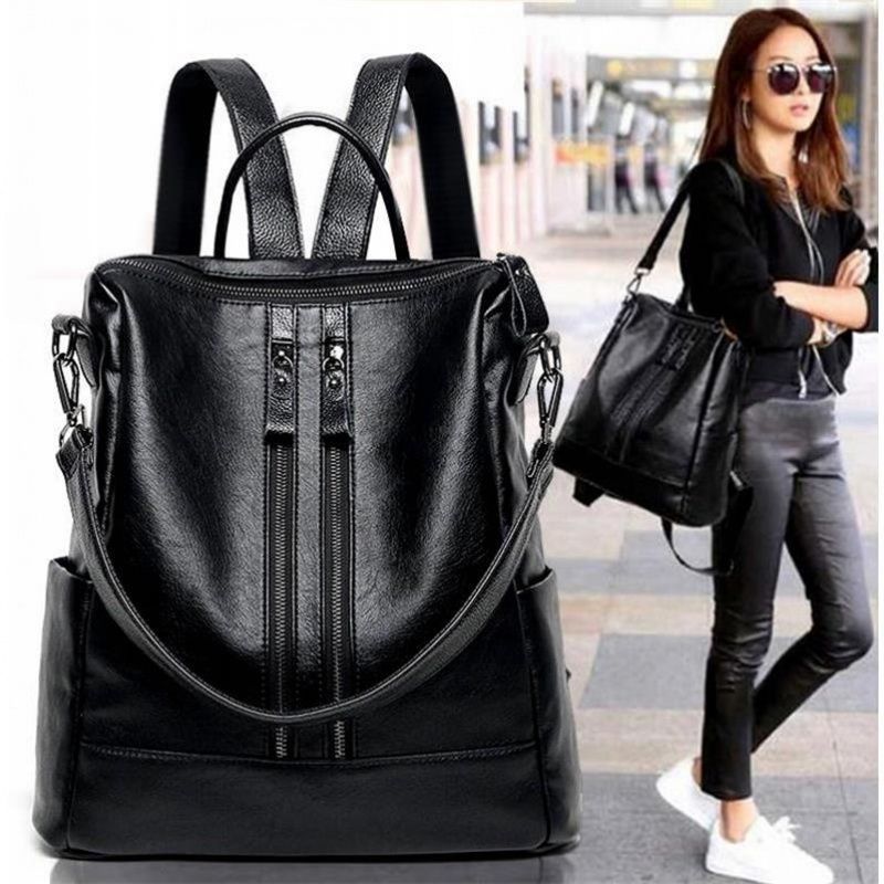 Frauen Weiches Leder Rucksack  – Mini Backpack Purse Bewertung und Preis