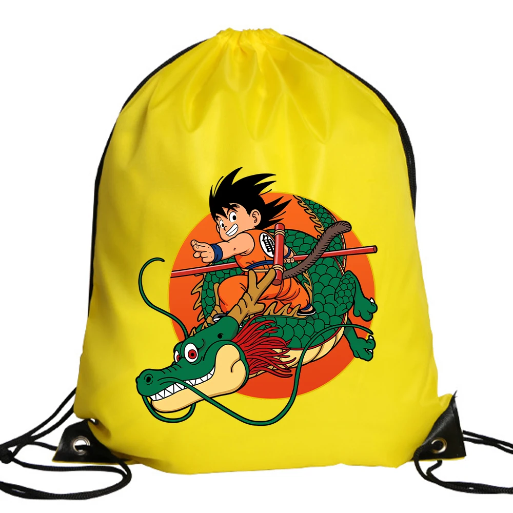 Dragon Ball Polyester Kordelzu – Drawstring Gym Bag Bewertung und Preis