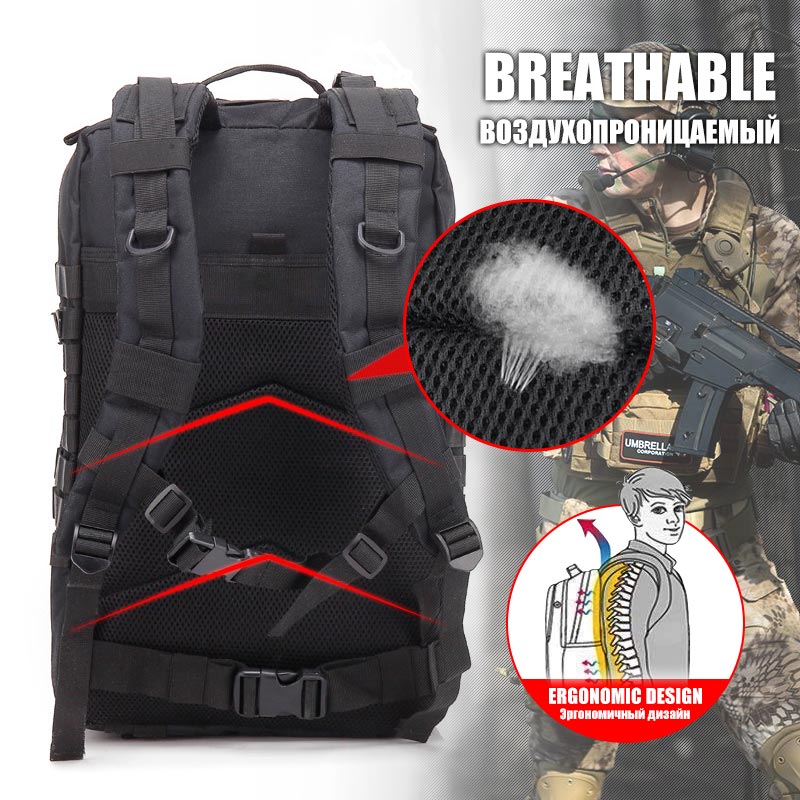 AA 60L Armee-Militär-Taktik-Ru – Urban Backpack Tactical Bewertung und Preis
