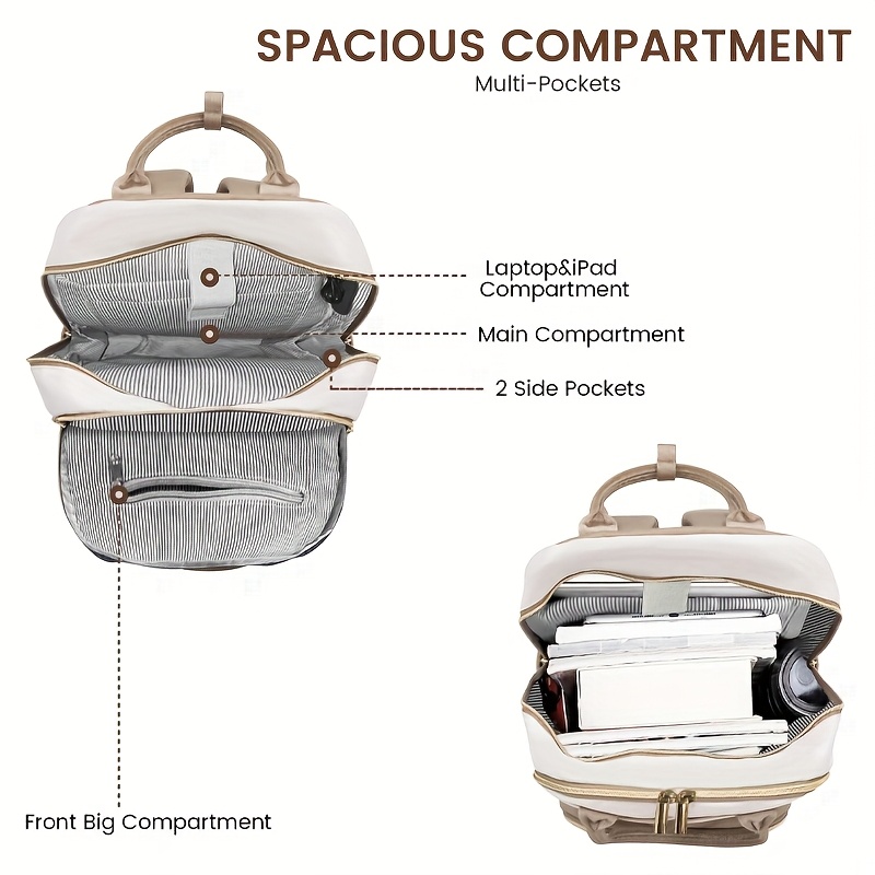 Von Fluggesellschaften entwick – Fashion Backpack Women Bewertung und Preis