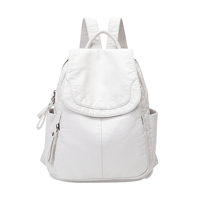 Damen rucksack weiß gewaschene – Fashion Backpack Women Bewertung und Preis