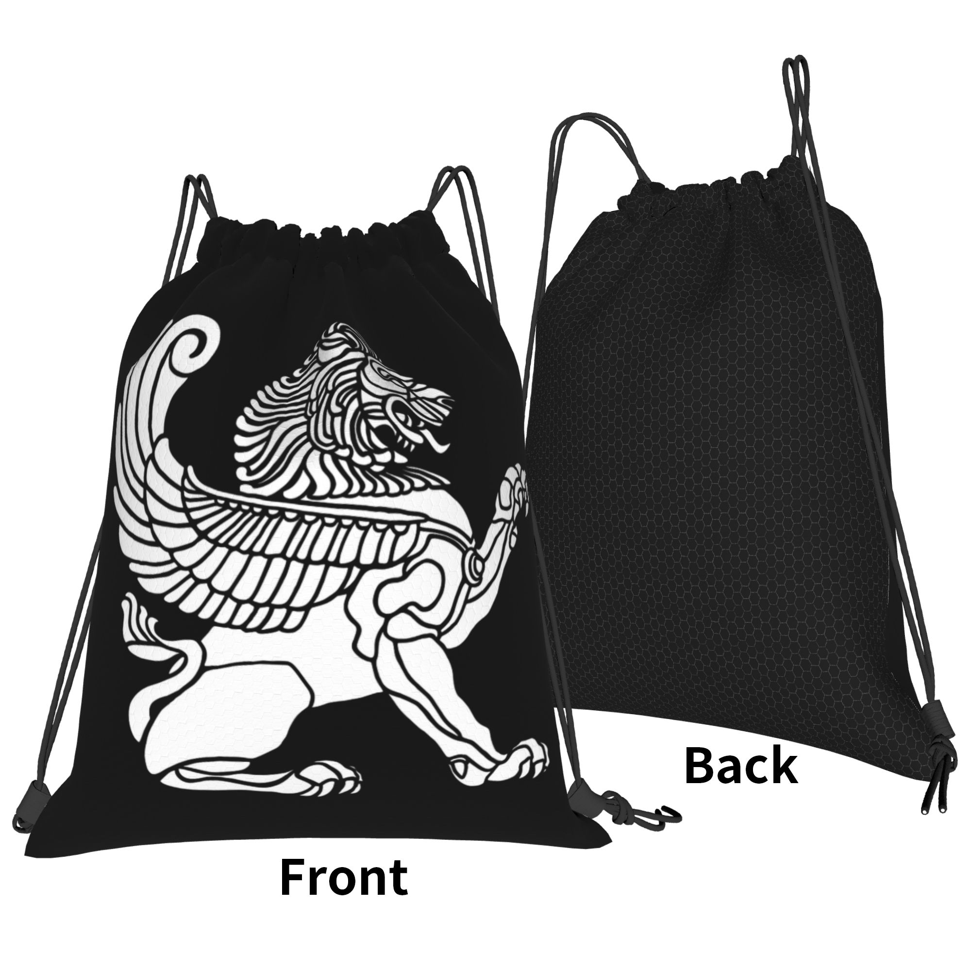 Persischer Löwe, iranischer Ir – Drawstring Gym Bag Bewertung und Preis