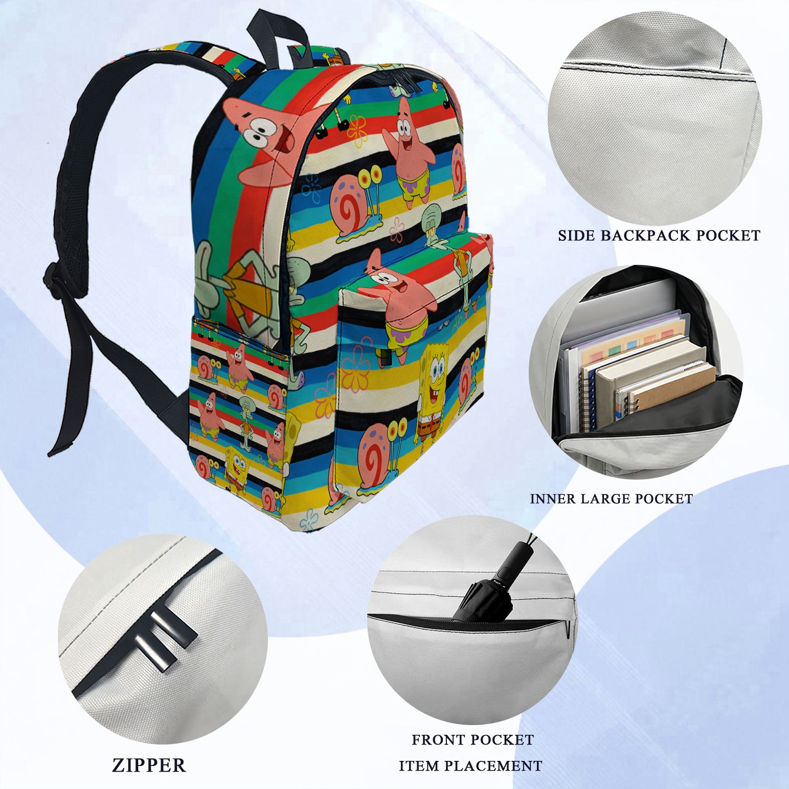 SpongeBob Schwammkopf Rucksack – School Backpack Teen Bewertung und Preis