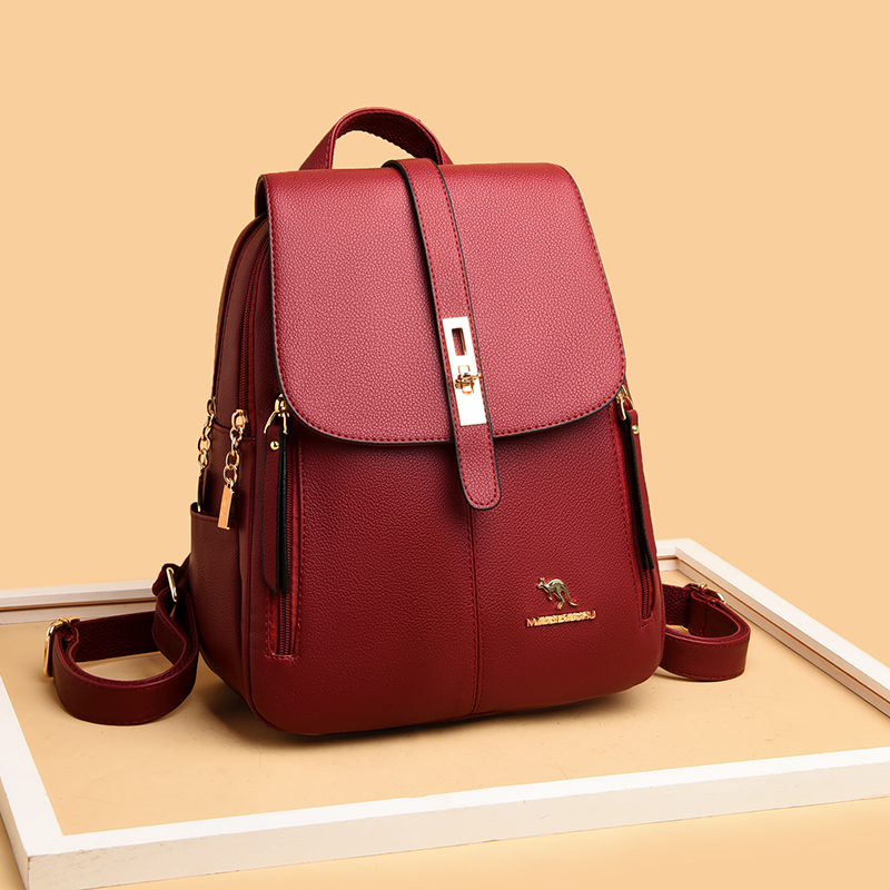 Luxus Frauen Leder Rucksäcke f – Leather Backpack Vintage Bewertung und Preis