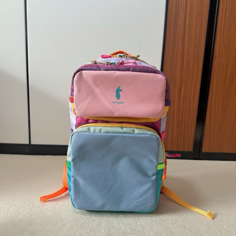 Dopamine Color Block Rucksack, – Canvas Backpack Casual Bewertung und Preis