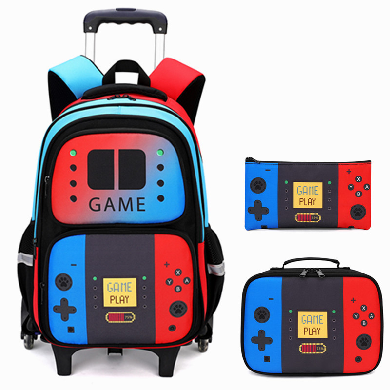 3-teiliges Kinder-Rollrucksack – School Backpack Teen Bewertung und Preis
