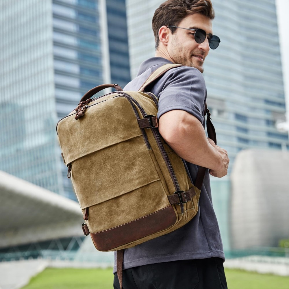Reiserucksack für Herren - Han – Canvas Backpack Casual Bewertung und Preis
