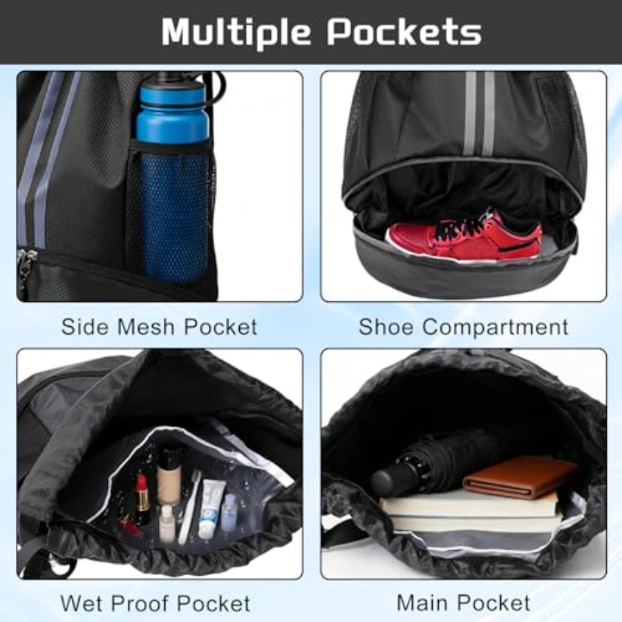Sport-Rucksack mit Kordelzug u – Drawstring Gym Bag Bewertung und Preis