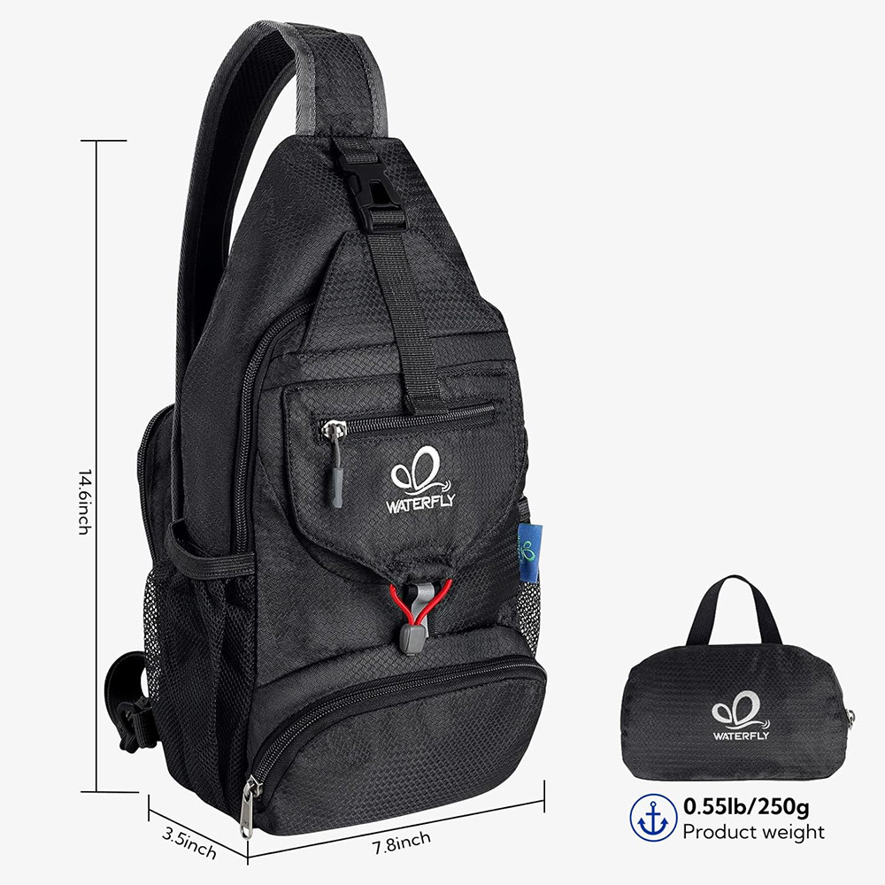 WATERFLY Brusttasche Schultert – Sling Backpack Shoulder Bewertung und Preis