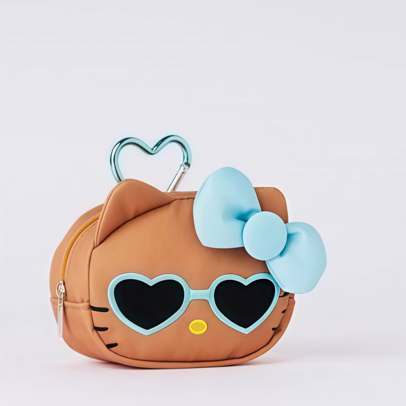 Niedliche braune Hello Kitty M – Mini Backpack Purse Bewertung und Preis