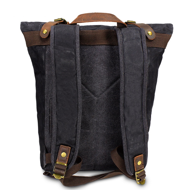 Retro Leinwand Leder Rucksäcke – Leather Backpack Vintage Bewertung und Preis